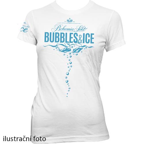 Bohemia Sekt ICE dámské tričko bílé S